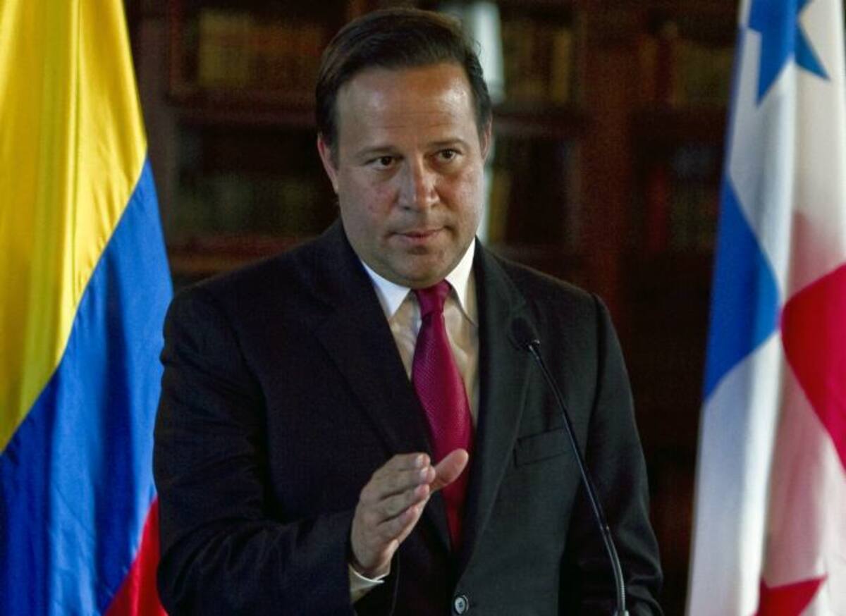 Juan Carlos Varela, presidente de Panamá. Archivo.