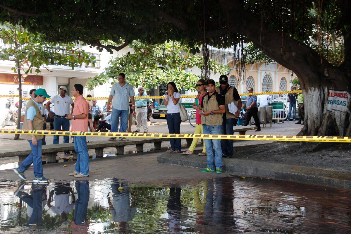 Jornada de limpieza en el Palito de Caucho y la Plaza Cervantes
