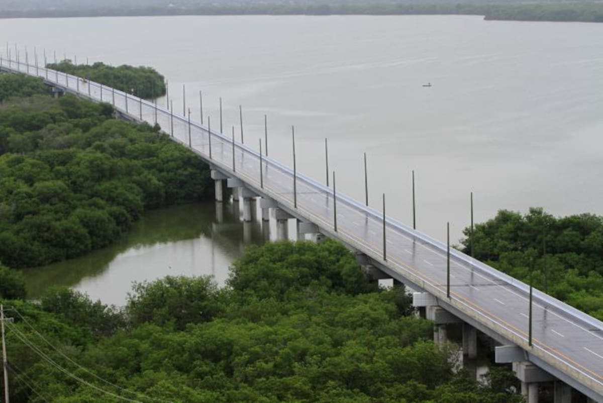 Esta megaobra de cuarta generación promete mejorar la movilidad en la zona Norte de Cartagena y la conexión entre esta ciudad y Barranquilla. Julio Castaño