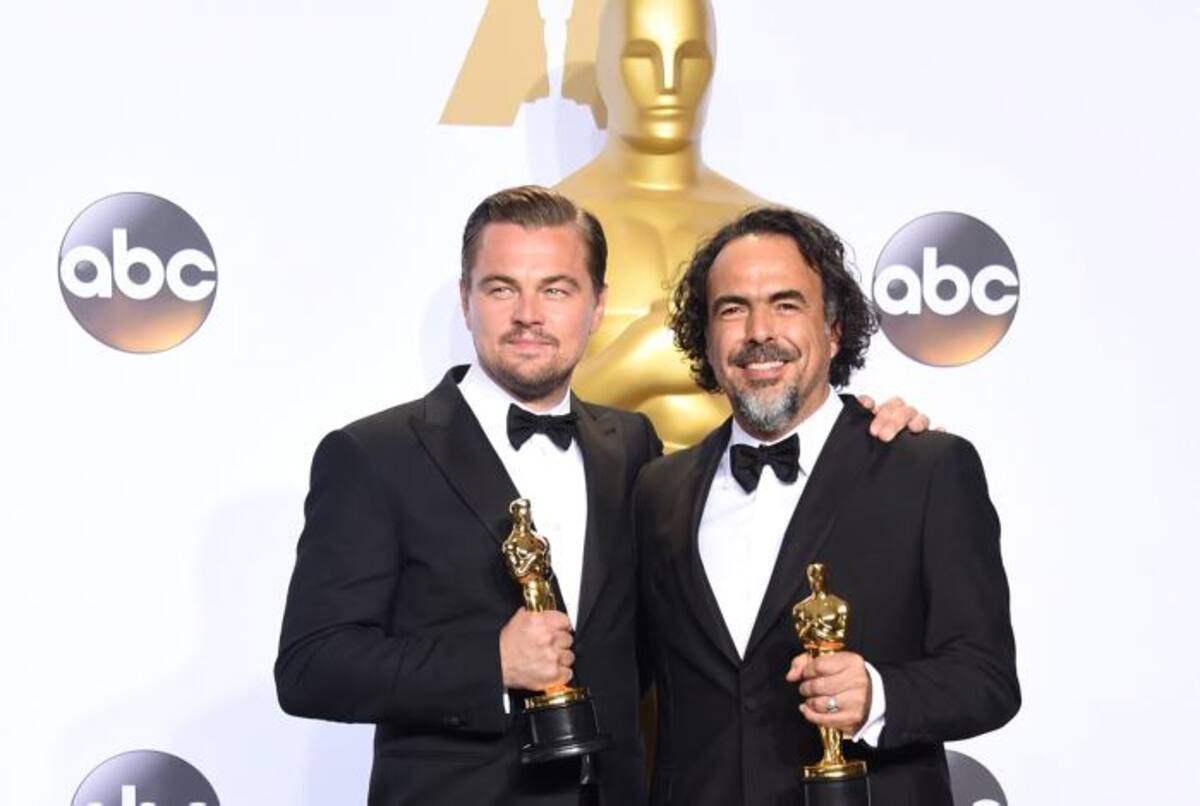 Leonardo DiCaprio y Alejandro González Iñarritu. AFP Jason Merritt