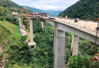 Tras desplome en 2018: se inicia reconstrucción de puente Chirijara