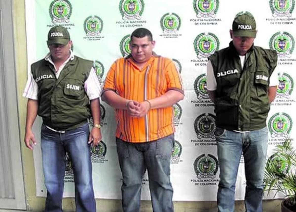 Amaury fue capturado en el 2010 en un restaurante en Cartagena. Era señalado de ser miembro de los Paisas.