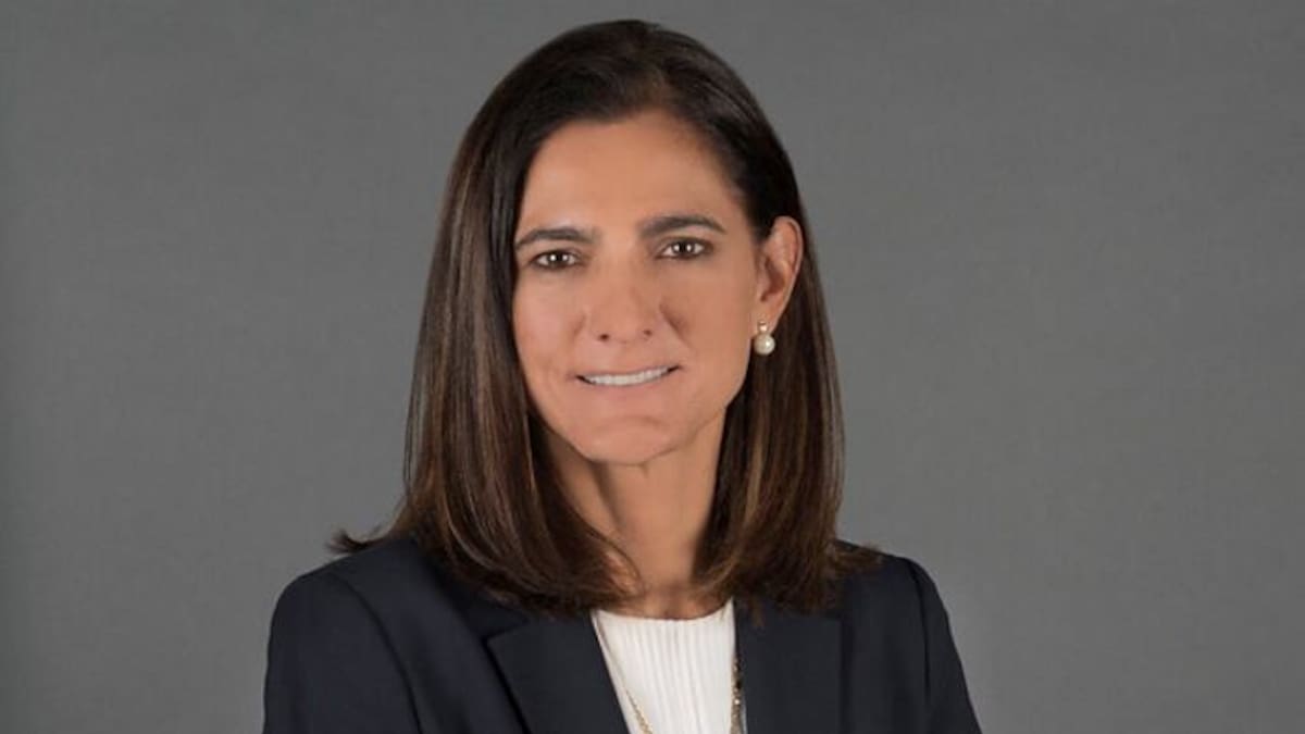 Ángela María Orozco Gómez, ministra de Transporte. Colprensa