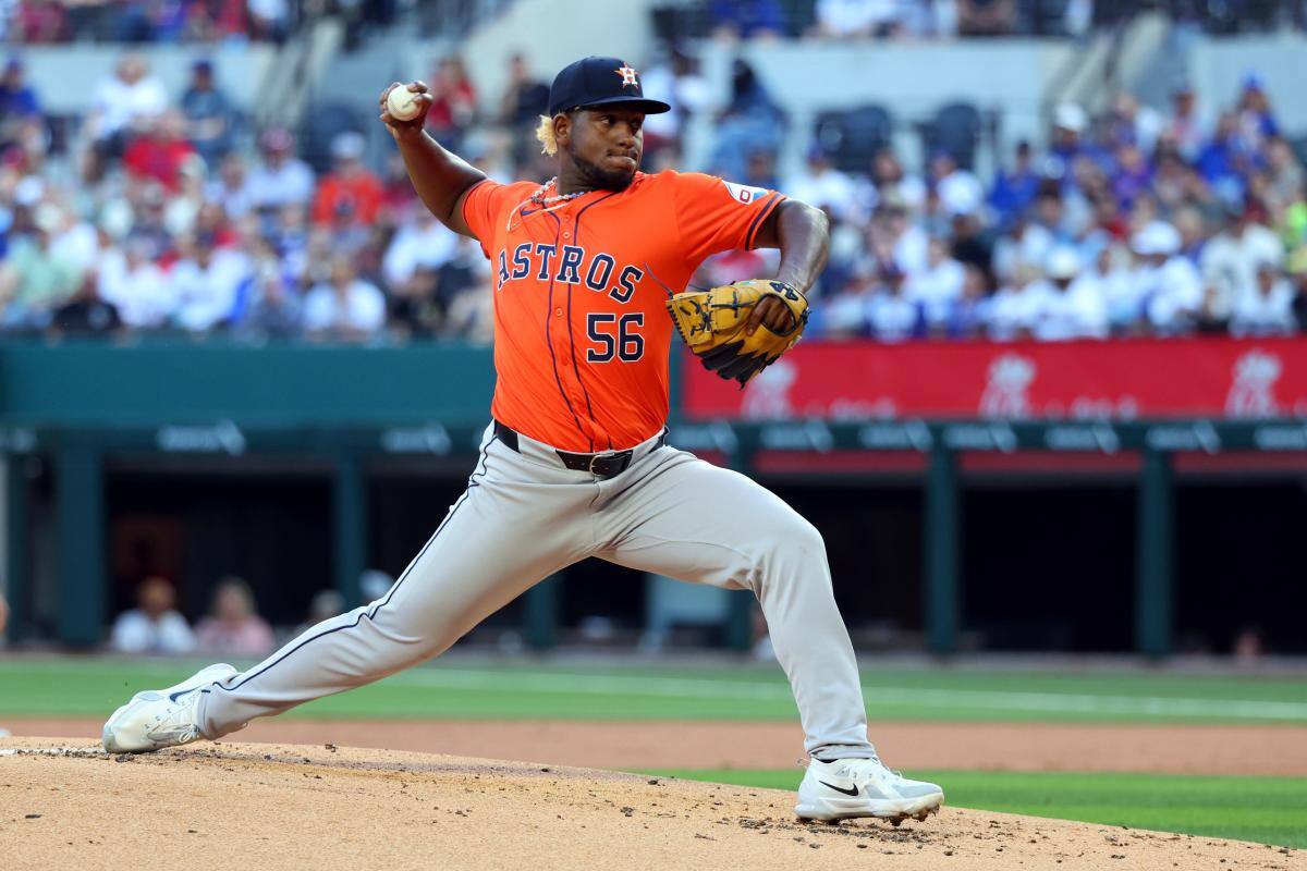 Ronel Blanco lanzó otra joya de pitcheo con los Astros de Houston