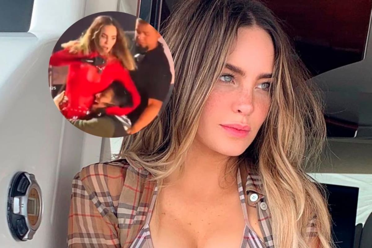 Video: Belinda fue agredida por fanático durante un concierto