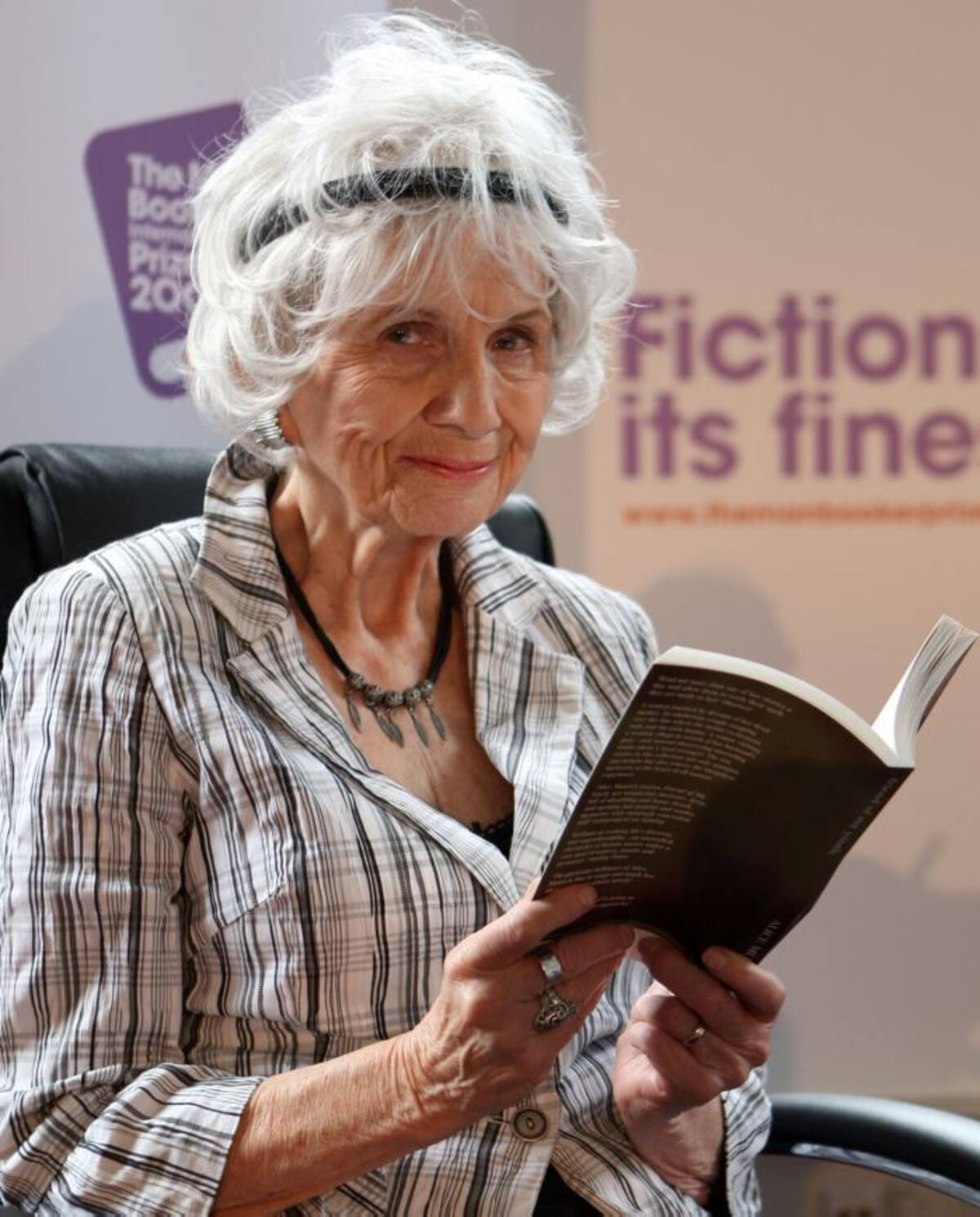 Alice Munro, escritora canadiense nobel de Literatura ARCHIVO