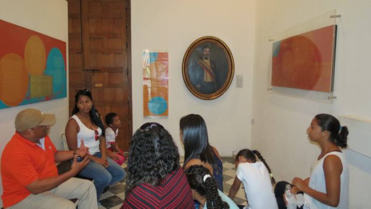 Talleres en el Museo Histórico de Juan José Nieto. ANDREA RODRÍGUEZ.