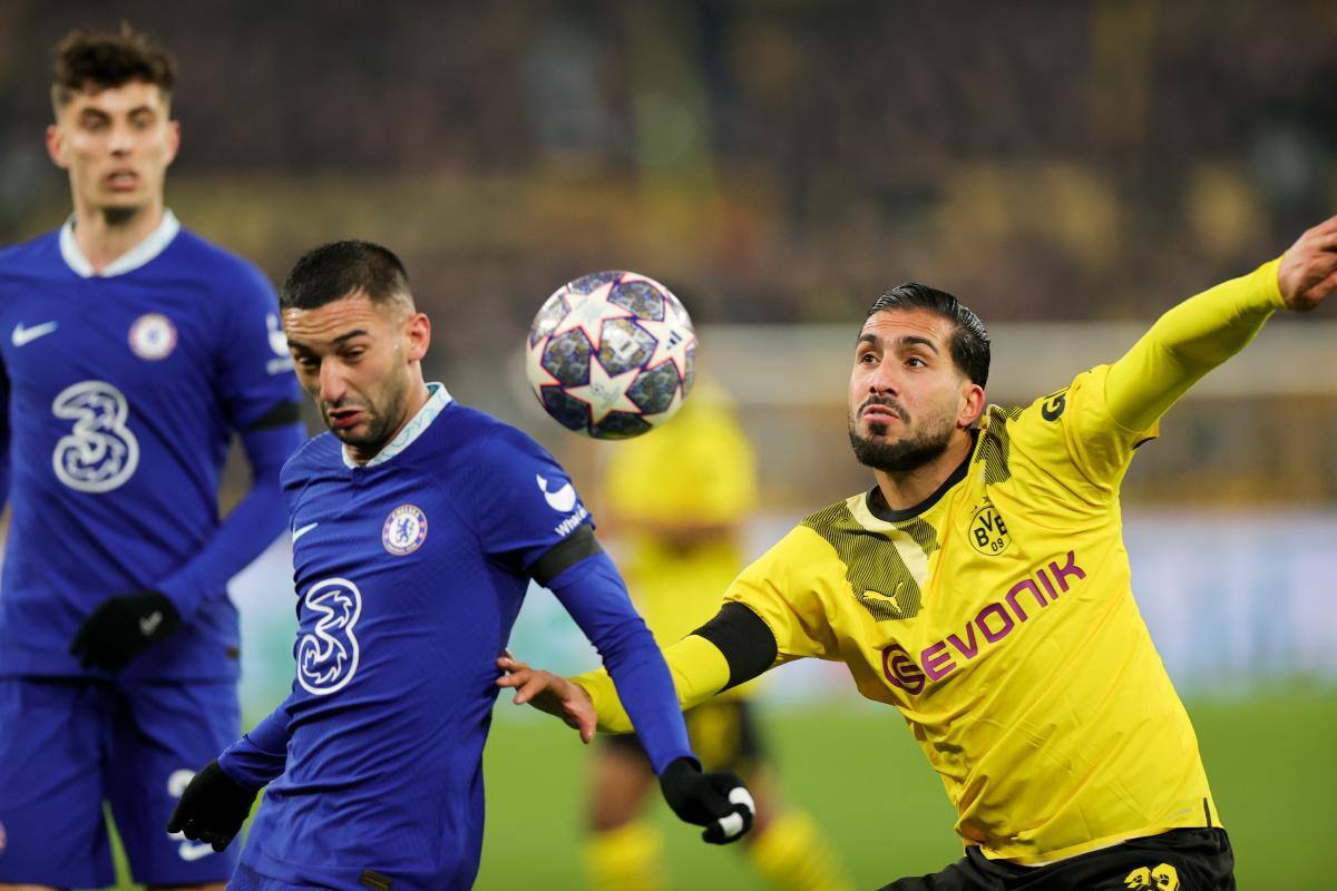 Un golazo definió el partido entre el Borussia y el Chelsea
