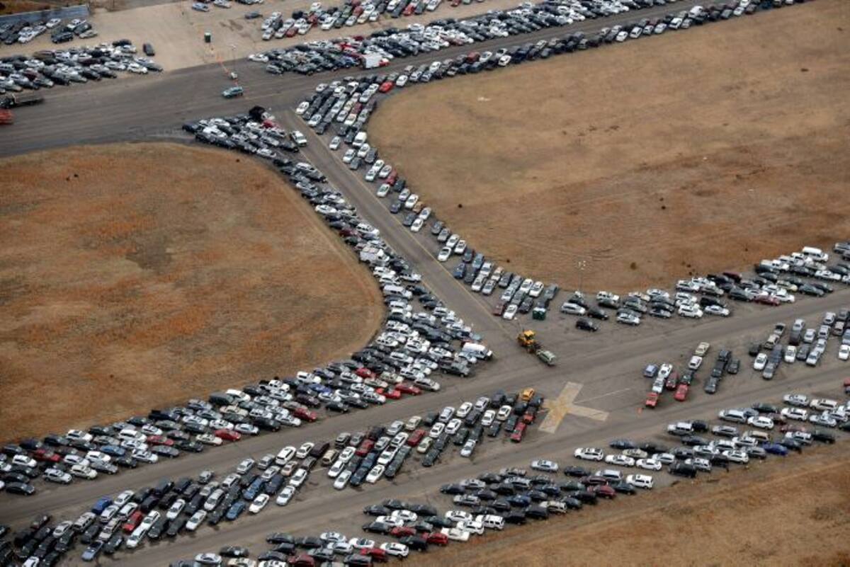 Algunos de los carros se están rematando AFP