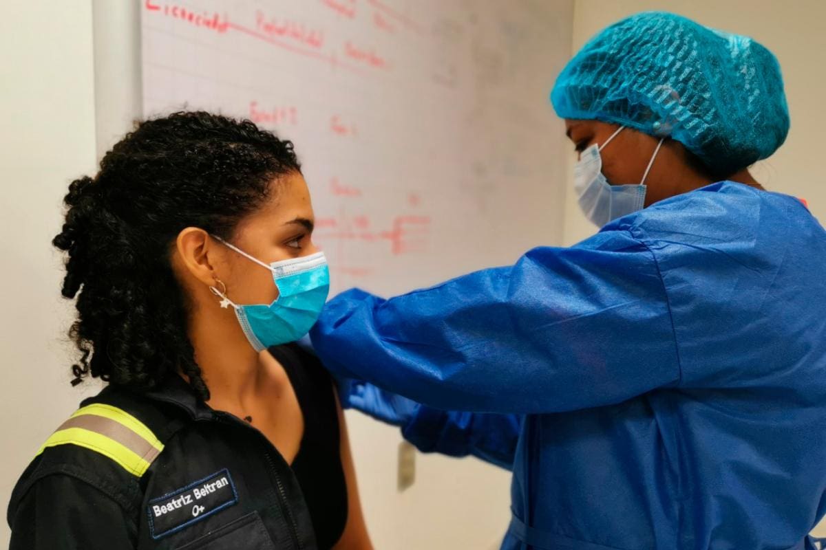 Ecopetrol inició la vacunación de sus trabajadores en la Refinería de Cartagena