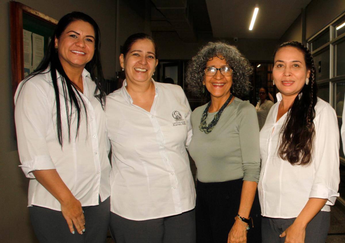 Leandra Castellón, Judith Herrera, Daniela Angulo y Bexi Cruz Torrado.