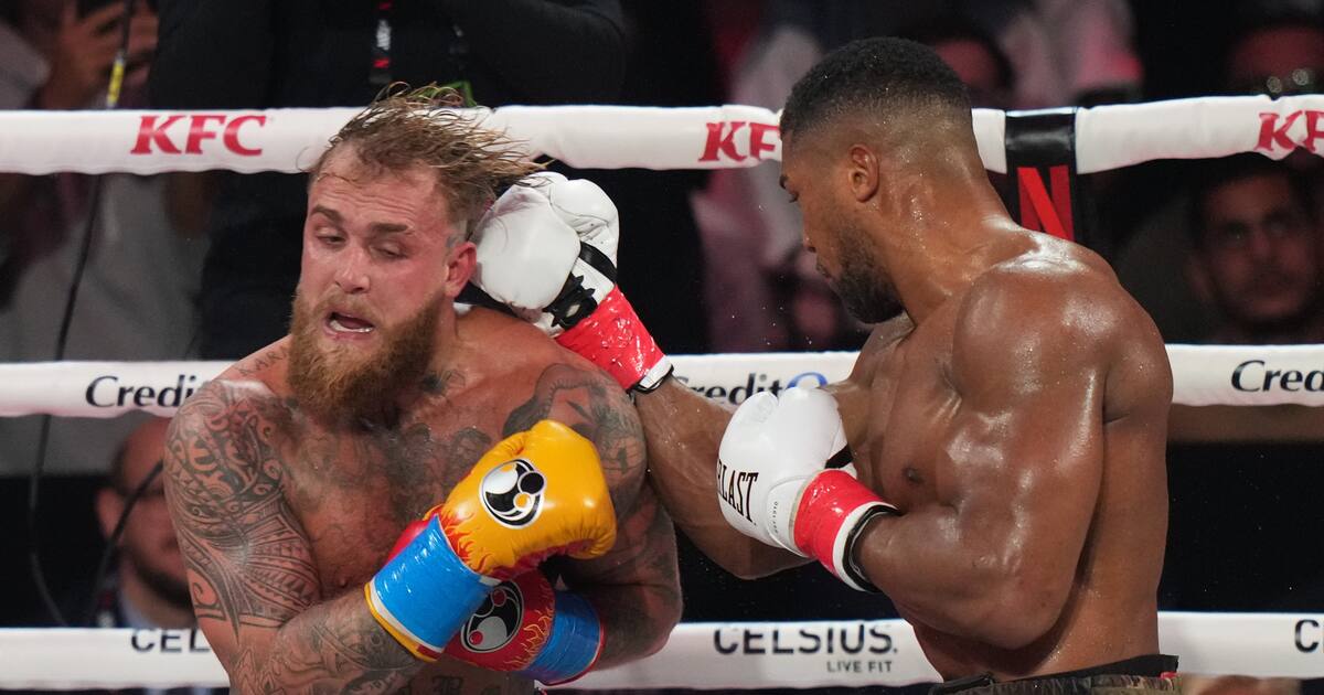 A Jake Paul le salió caro enfrentarse a Anthony Joshua