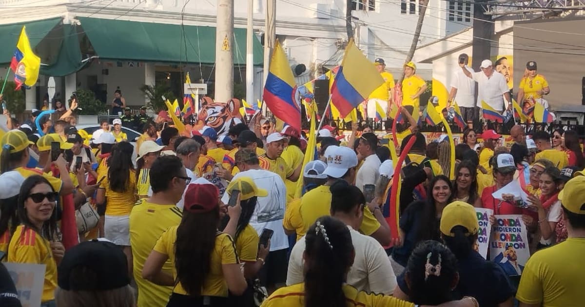 Video: así celebran en Cartagena el triunfo de Abelardo de la Espriella
