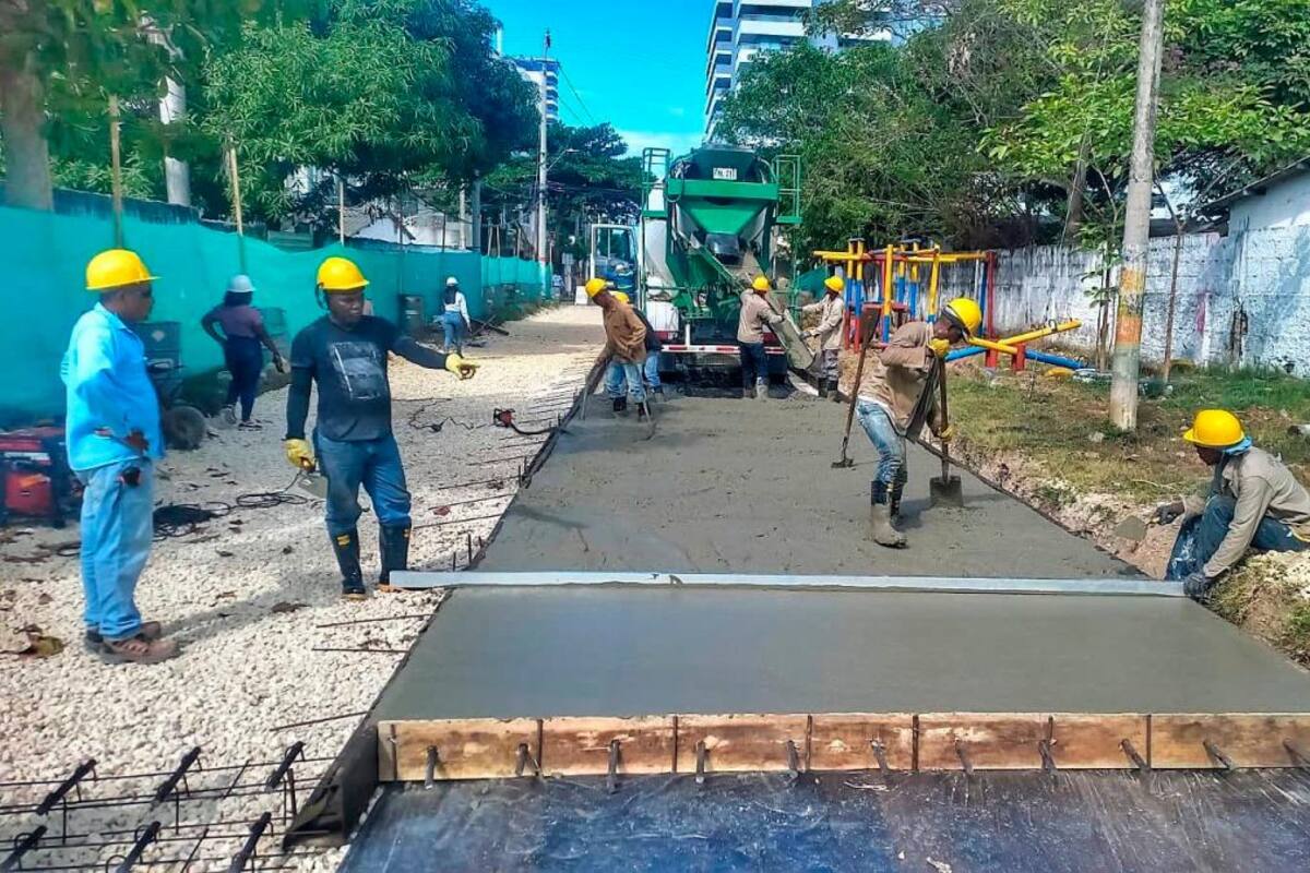 Estas son las 10 obras de rehabilitación de malla vial activas en Cartagena