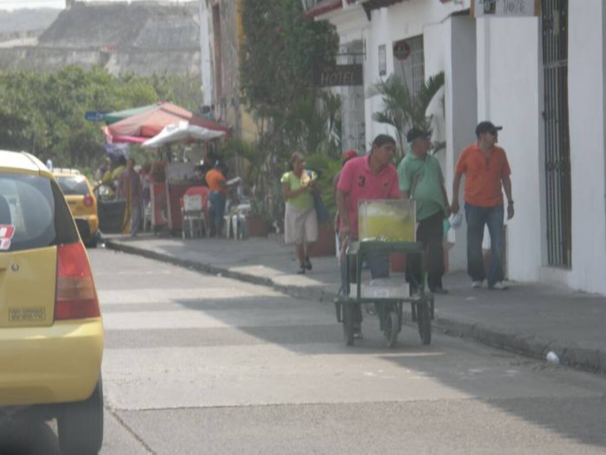 Todos los sectores del Centro Histórico tienen el mismo problema. ELUNIVERSAL.COM.CO