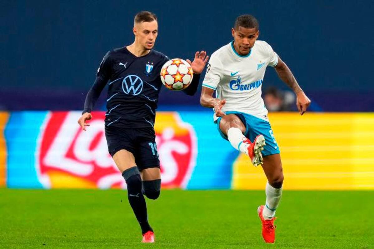 El Zenit de Wílmar Barrios goleó en Champions League