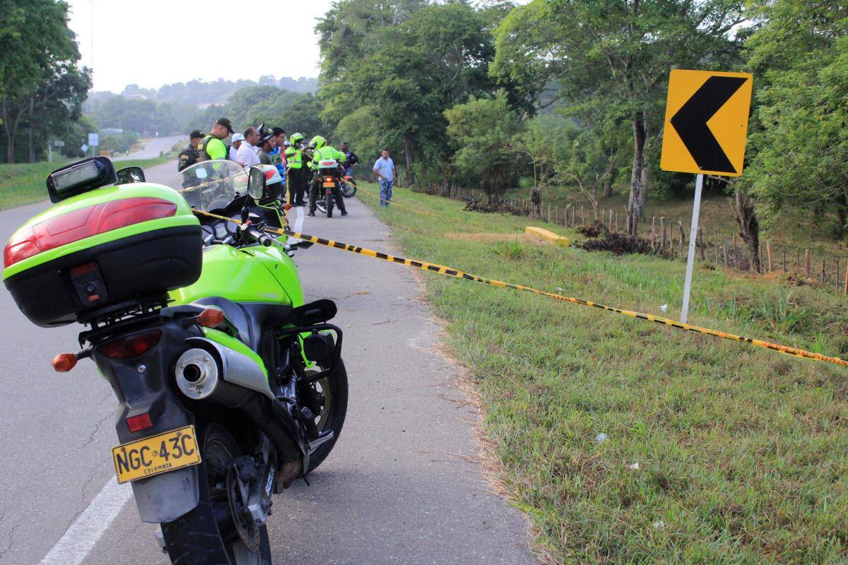 Un muerto en accidente de tránsito entre Turbaco y Arjona