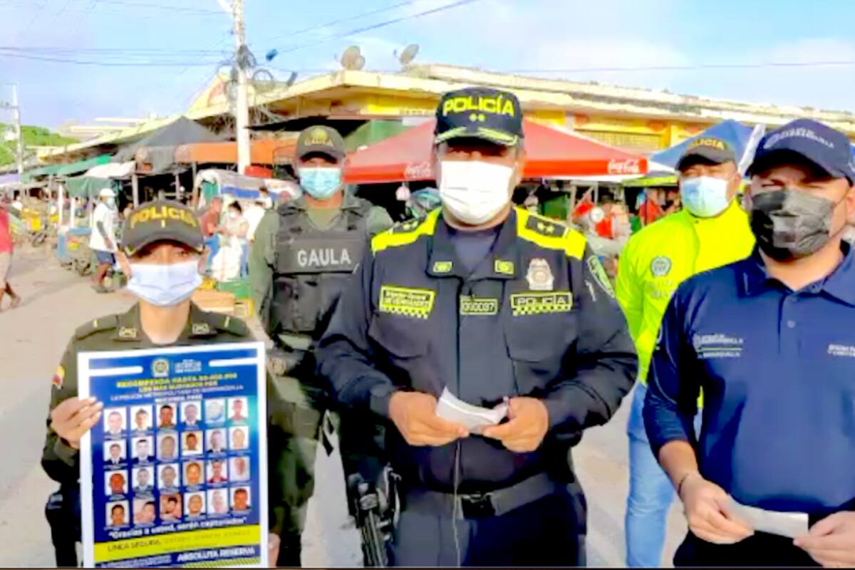 Policía lanza segunda fase de los más buscados en Barranquilla