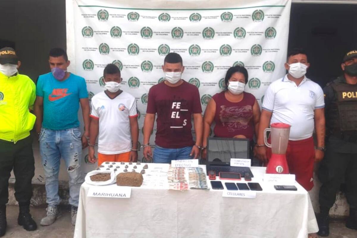 Desarticulan expendio de droga del Clan del Golfo en Guaranda