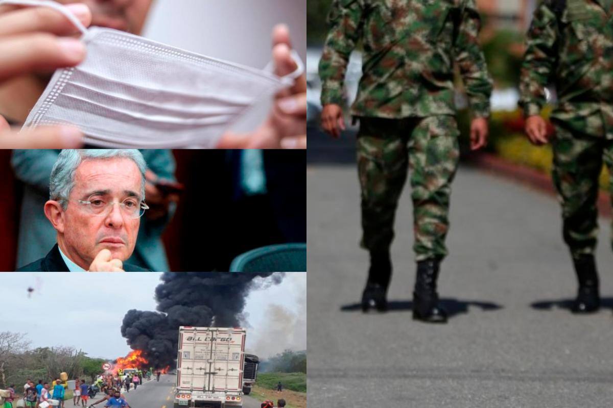 Los 10 hechos que sacudieron a Colombia en este 2020