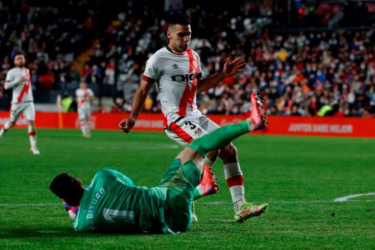 El Celta Murillo se lleva un punto ante el Rayo Vallecano de Falcao