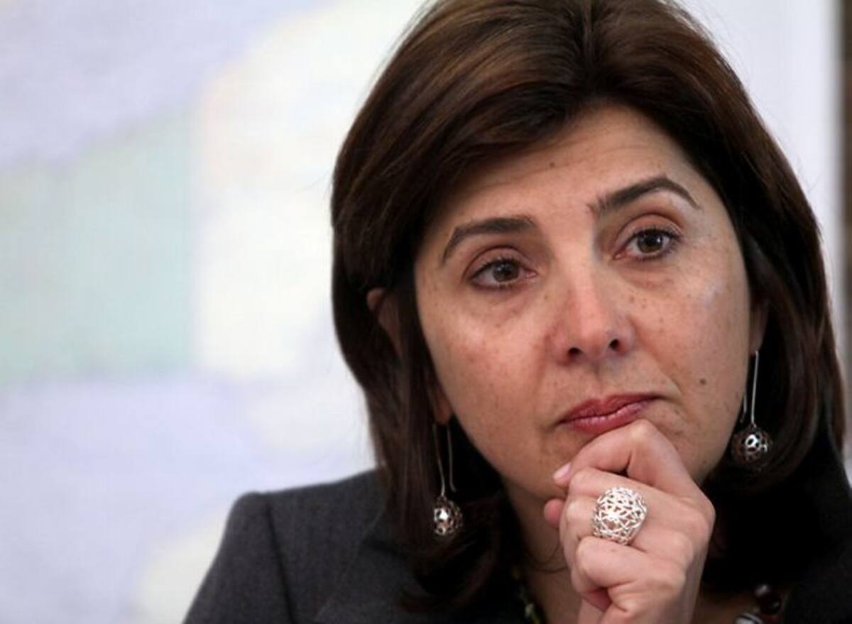 Maria Angela Holguín, canciller de la República. Colprensa