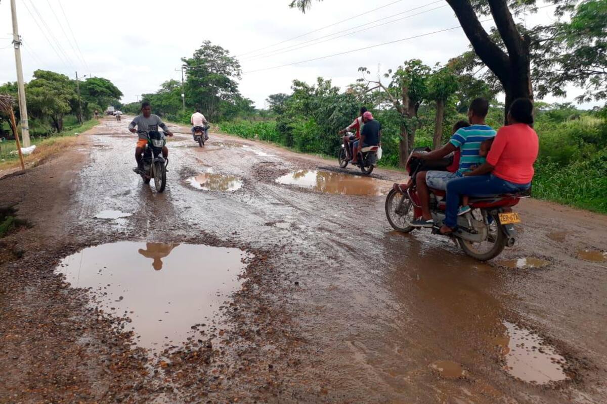 Gobernación intervendrá la carretera Mompox - Cicuco