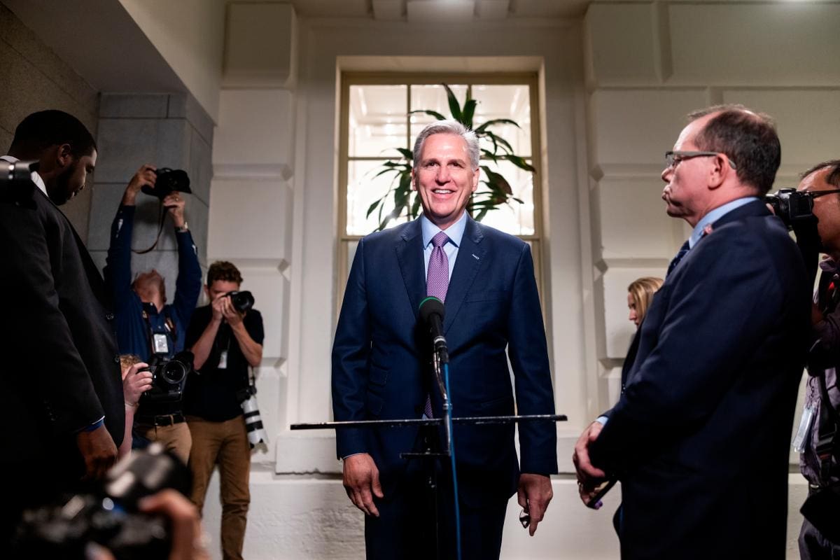 Kevin McCarthy es destituido como líder de la Cámara Baja de EE.UU.