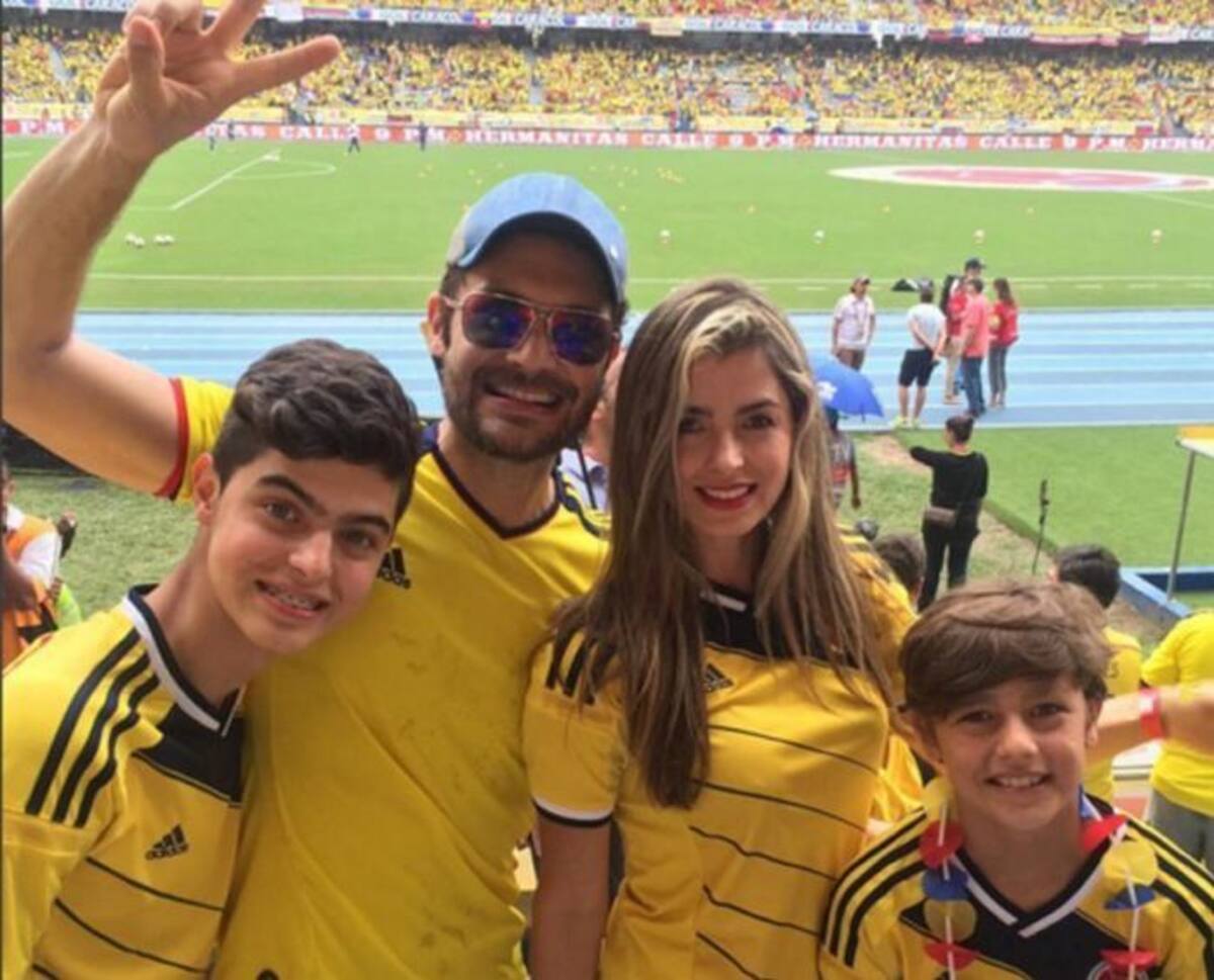 Padres colombianos. Instagram.
