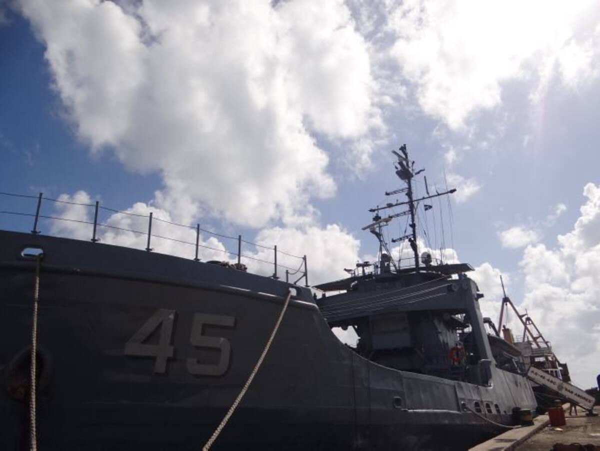 El ARC “San Andrés” fue fue construido en el astillero Zenith Dredge en Minesota. CORTESÍA ARMADA NACIONAL