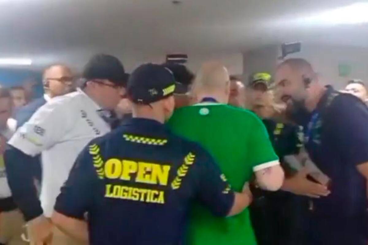 Video: la trifulca que se armó tras el partido entre Colombia y Brasil