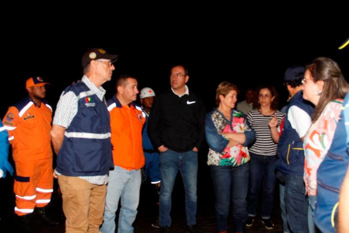 Ministros y primera dama verifican afectaciones por lluvias en Cartagena
