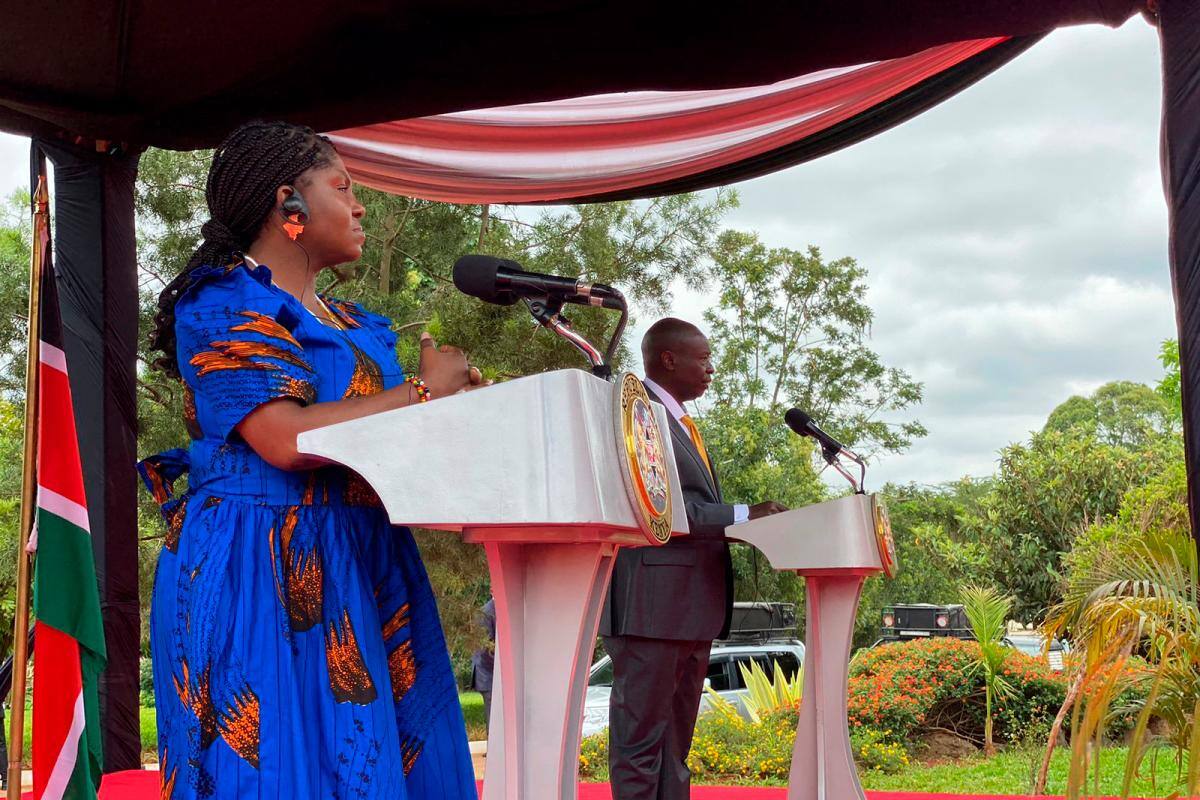 Kenia: Francia Márquez intenta ampliar el rol de Colombia en África