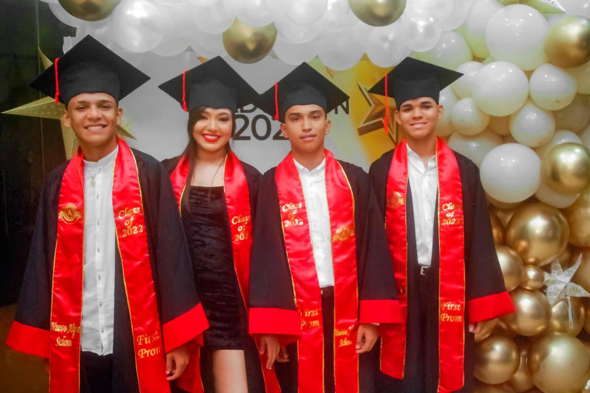 Oscar Iván Simancas, Gabriela Guardo Pardo, Hans David Baldovino y Caleb Archibold.