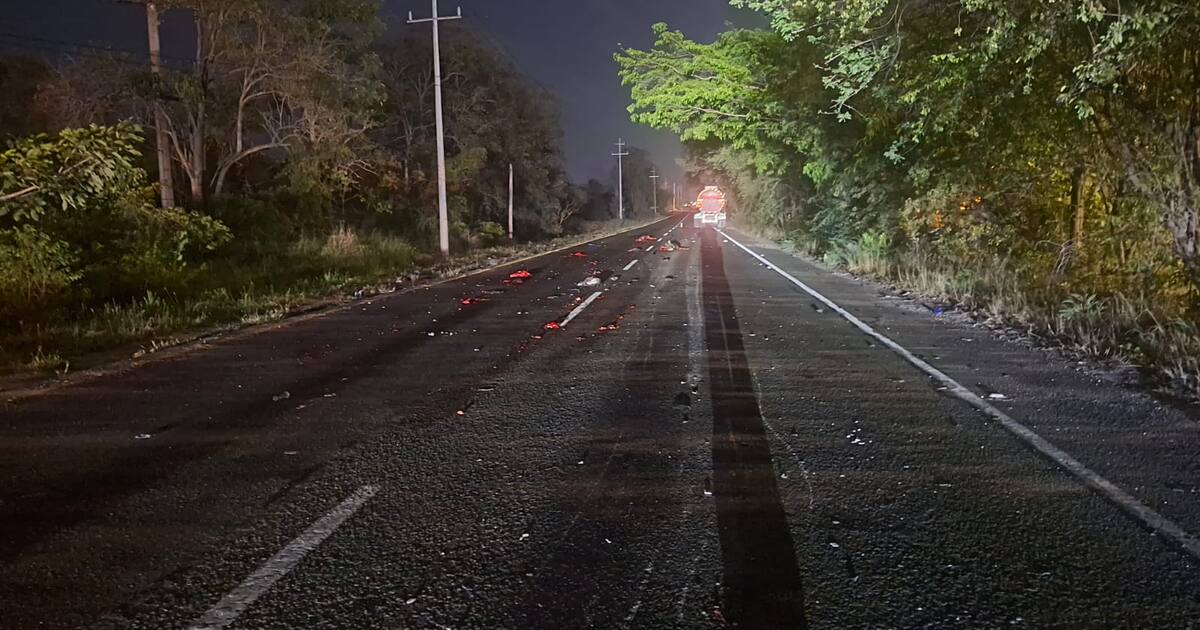2 motorcyclists lose their lives after being run over by a truck on the road to Mamonal