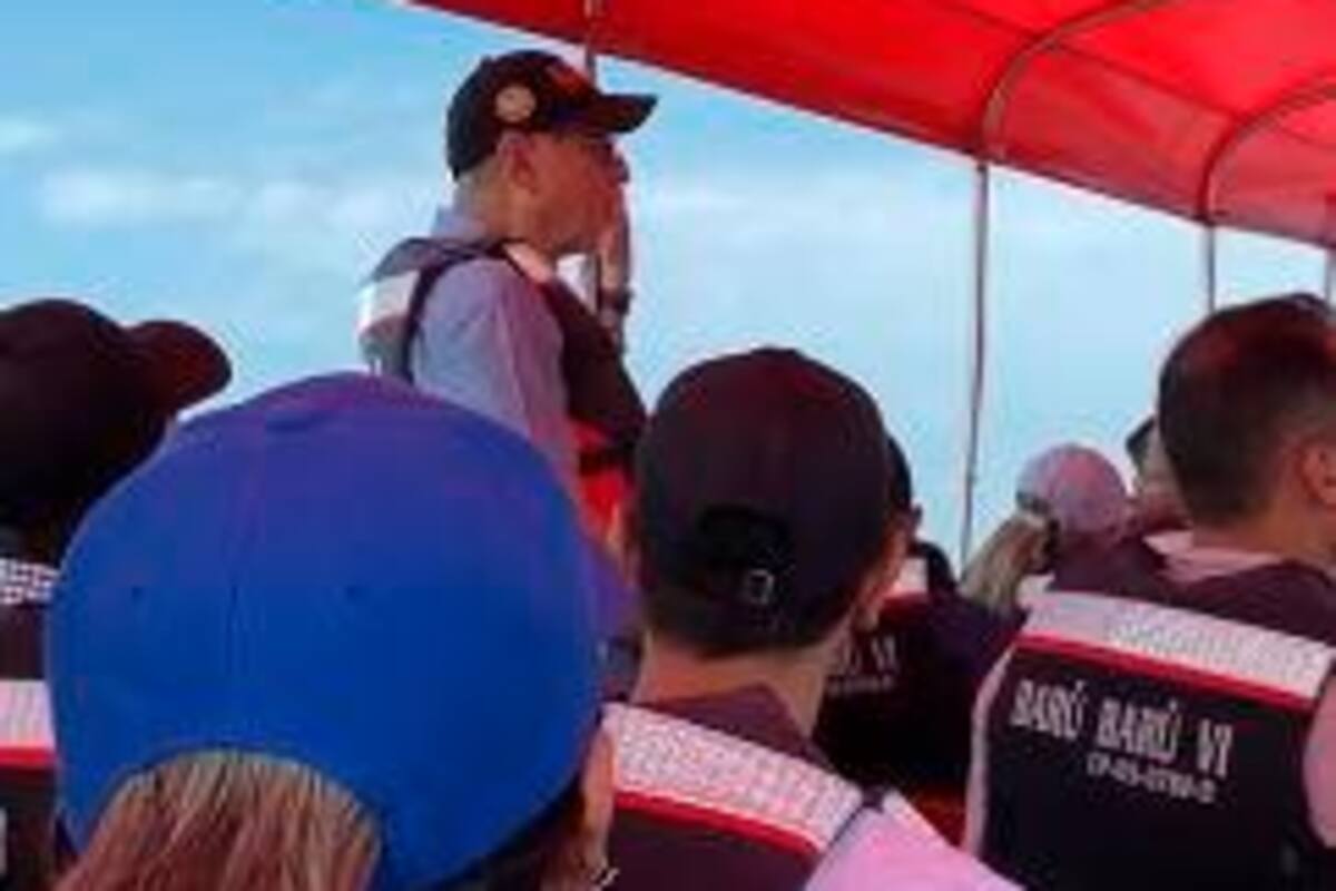 Video: Lancha donde se movilizaba Dau se varó cerca a Barú