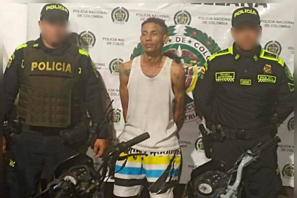 Capturan a ‘el Titi’, involucrado en hurtos, homicidio y robo de motos