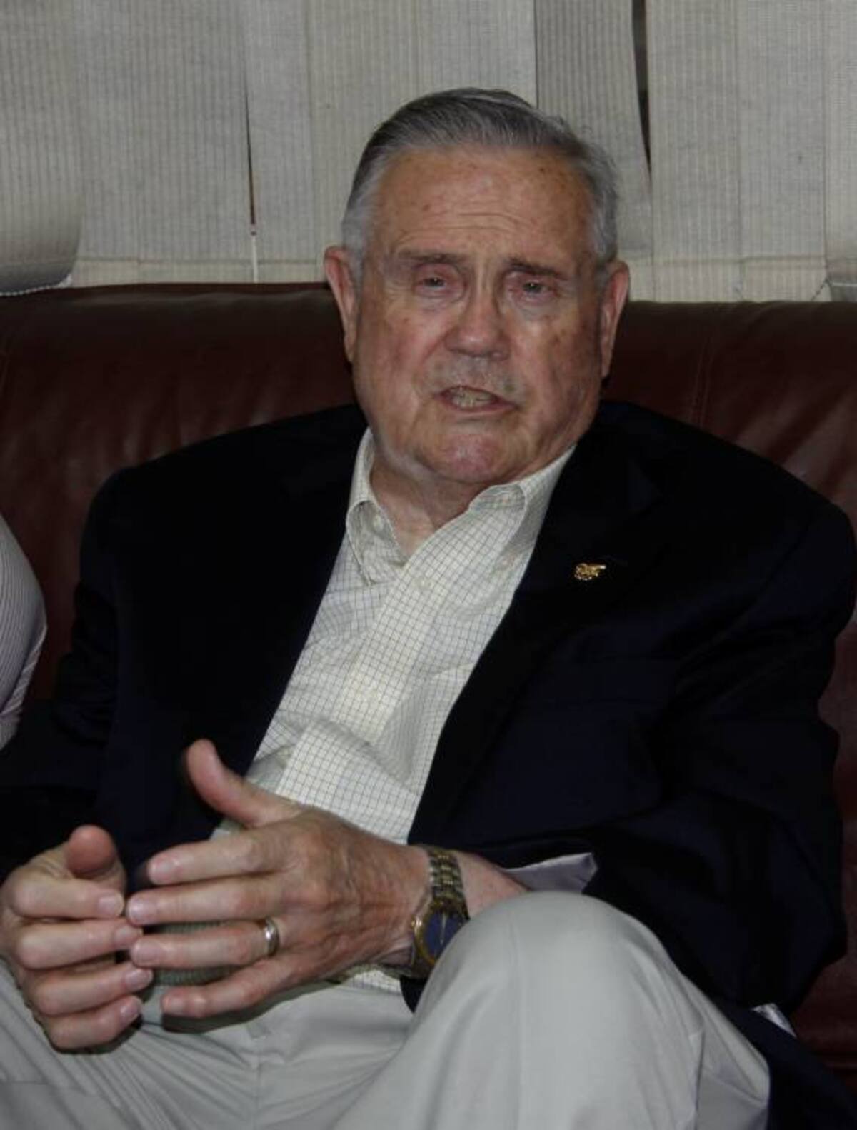 Don Porter, presidente de la Federación Internacional de Sóftbol. ZENIA VALDELAMAR / El Universal /