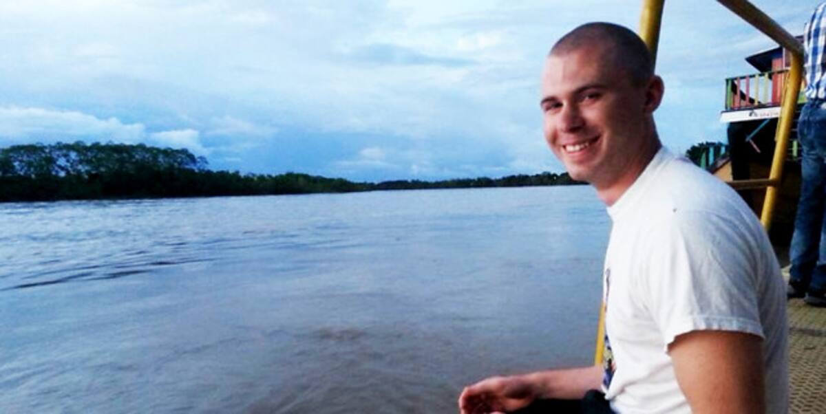 Kevin Scott, exsoldado norteamericano secuestrado por las Farc. COLPRENSA