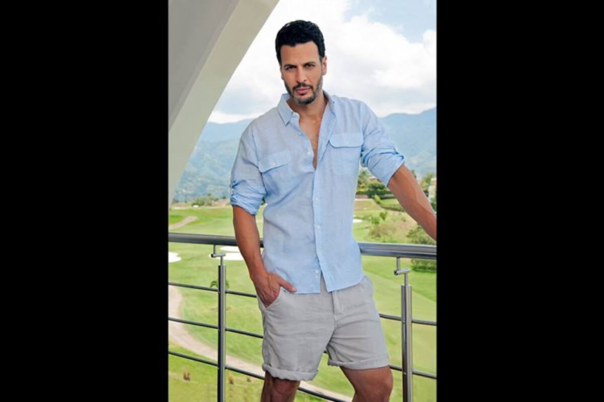 Álvaro Benet, actor. Cortesia Revista Vea