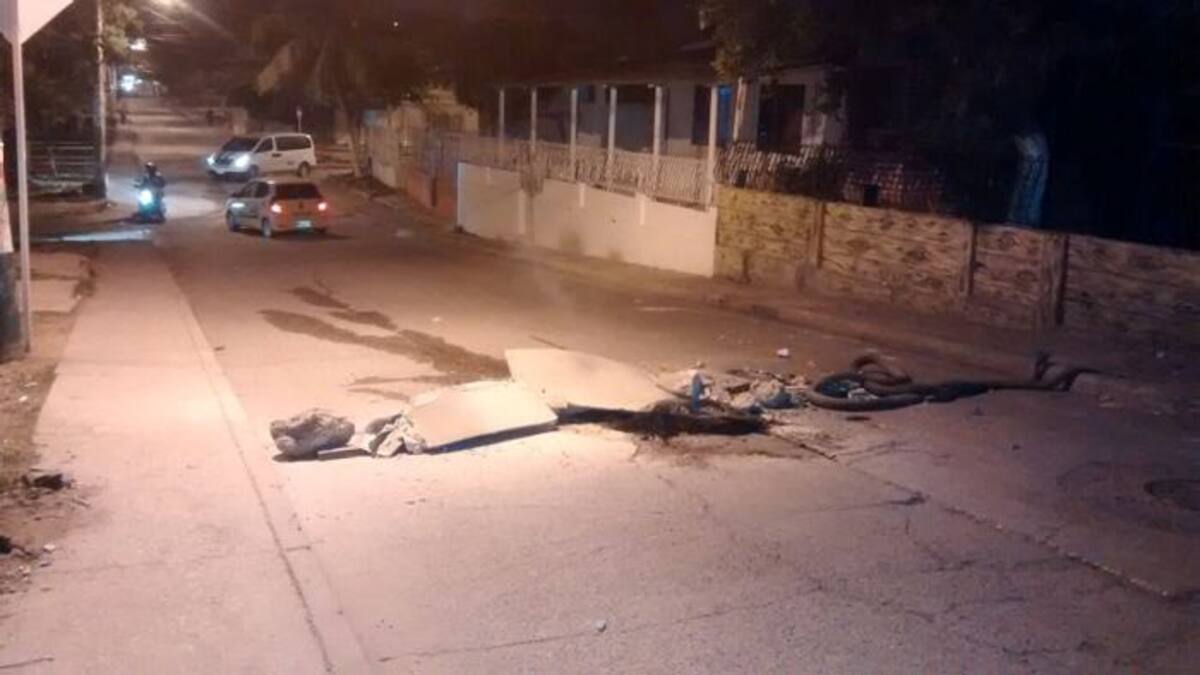Bloqueos por falta de luz. Cortesia