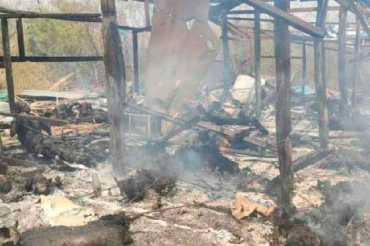 Bombardeo aéreo en Birmania deja decenas de muertos en ceremonia de disidencia
