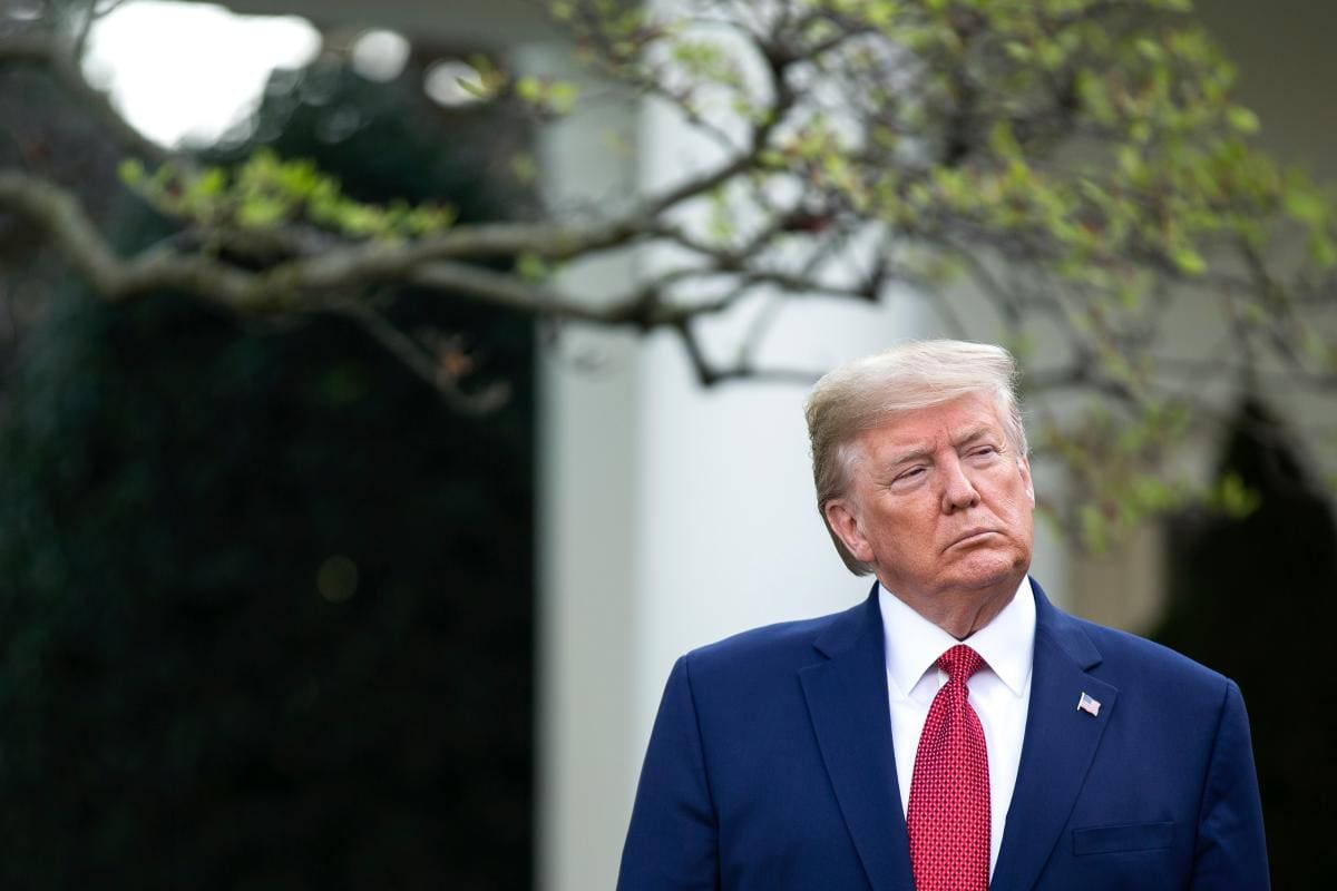 Donald Trump dice que es investigado por el asalto al Capitolio