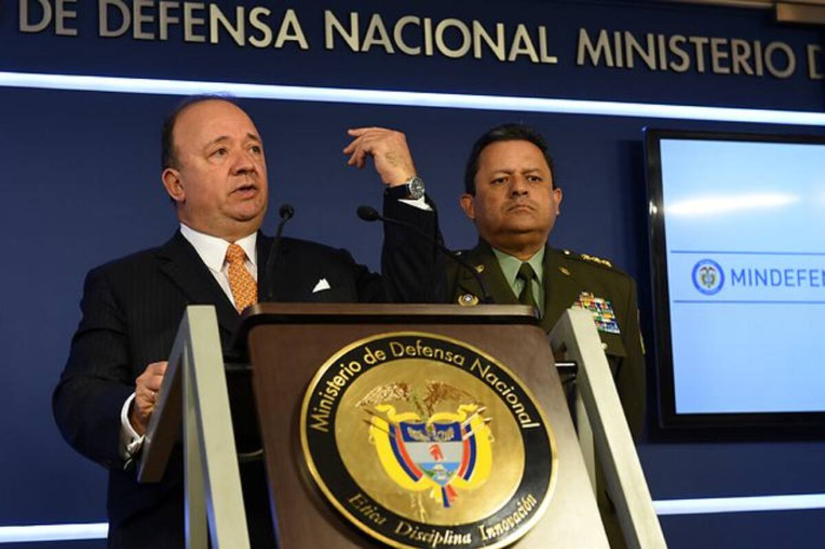 Ministro de Defensa Nacional, Luis Carlos Villegas. COLPRENSA.