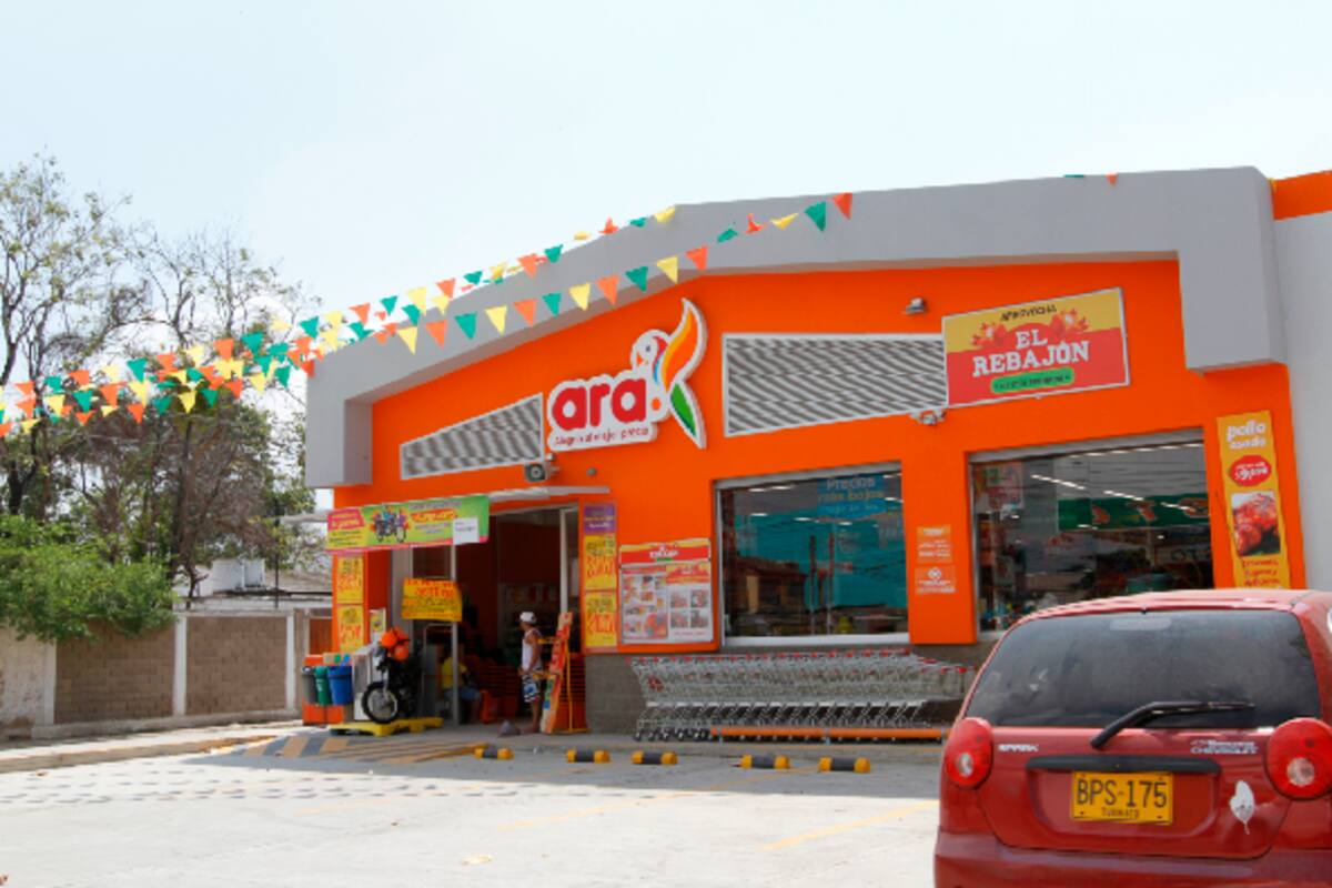 Ara completa 45 tiendas en Bolívar y 700 en Colombia