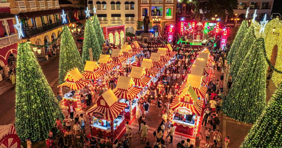 El Mercadito Navideño fue un éxito en la Plaza de los Coches