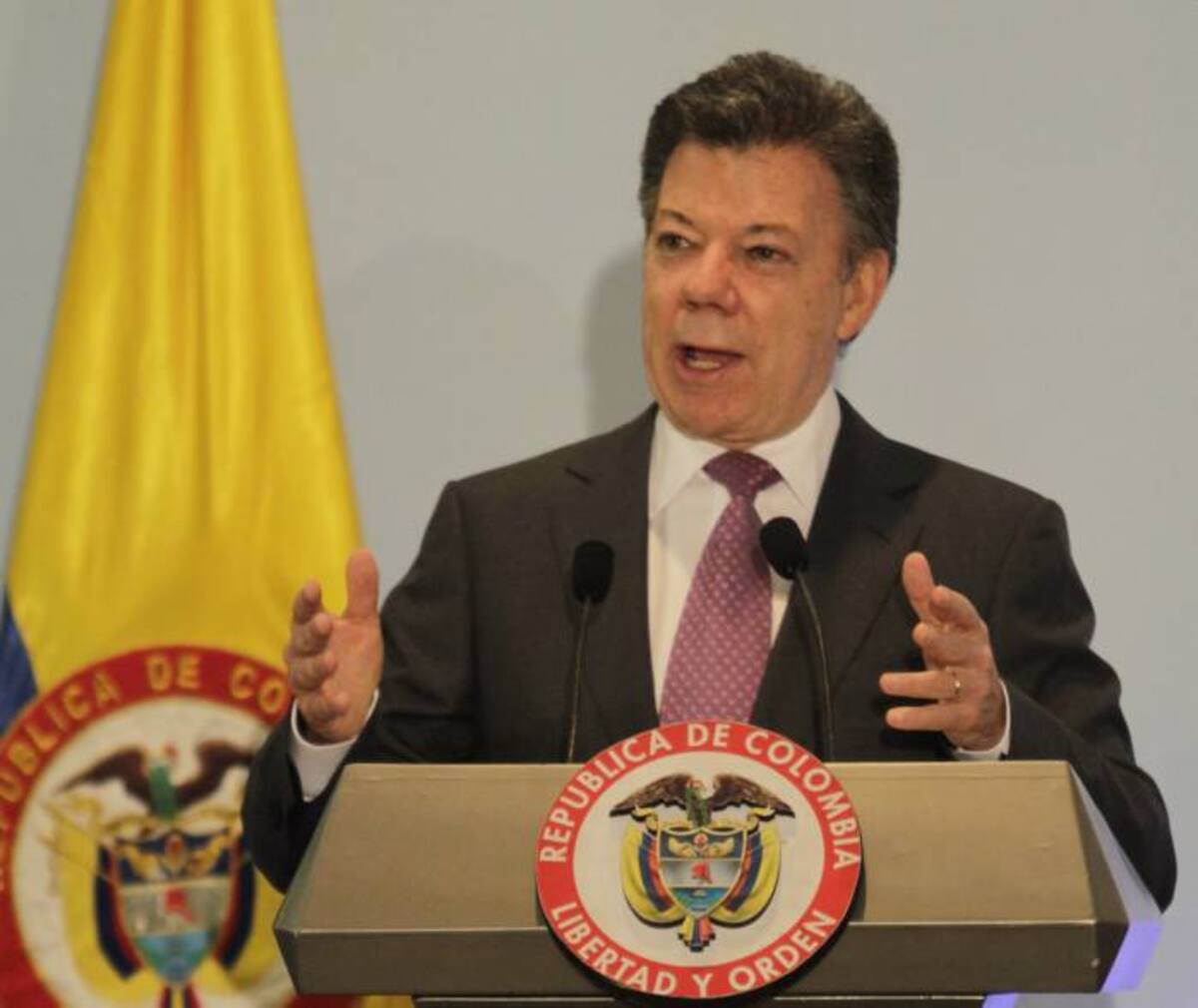 Juan Manuel Santos, presidente de la República. COLPRENSA