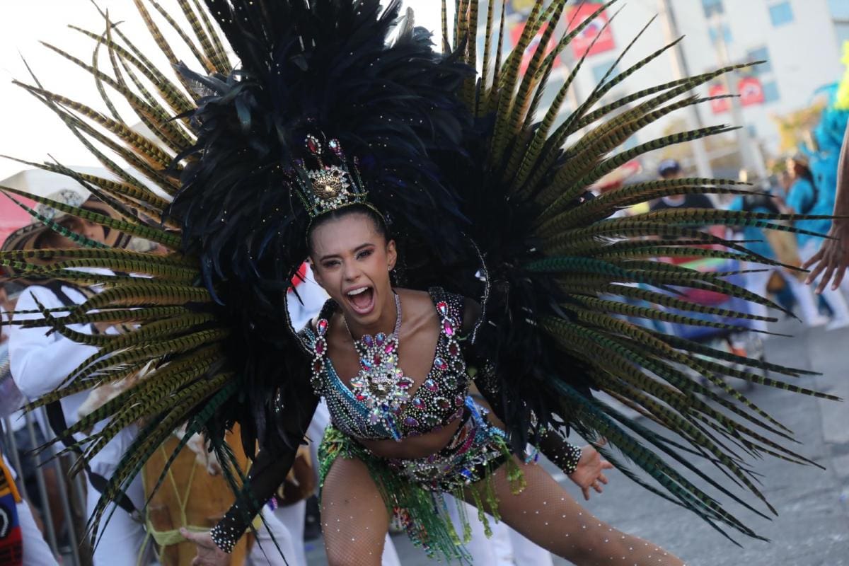 ‘Muy bello y agradable’: el vestido que lució la Reina del Carnaval