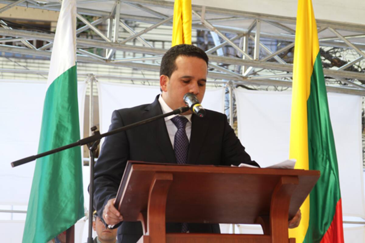 El alcalde del municipio de Itagüí, en Antioquia, Carlos Andrés Trujillo. COLPRENSA