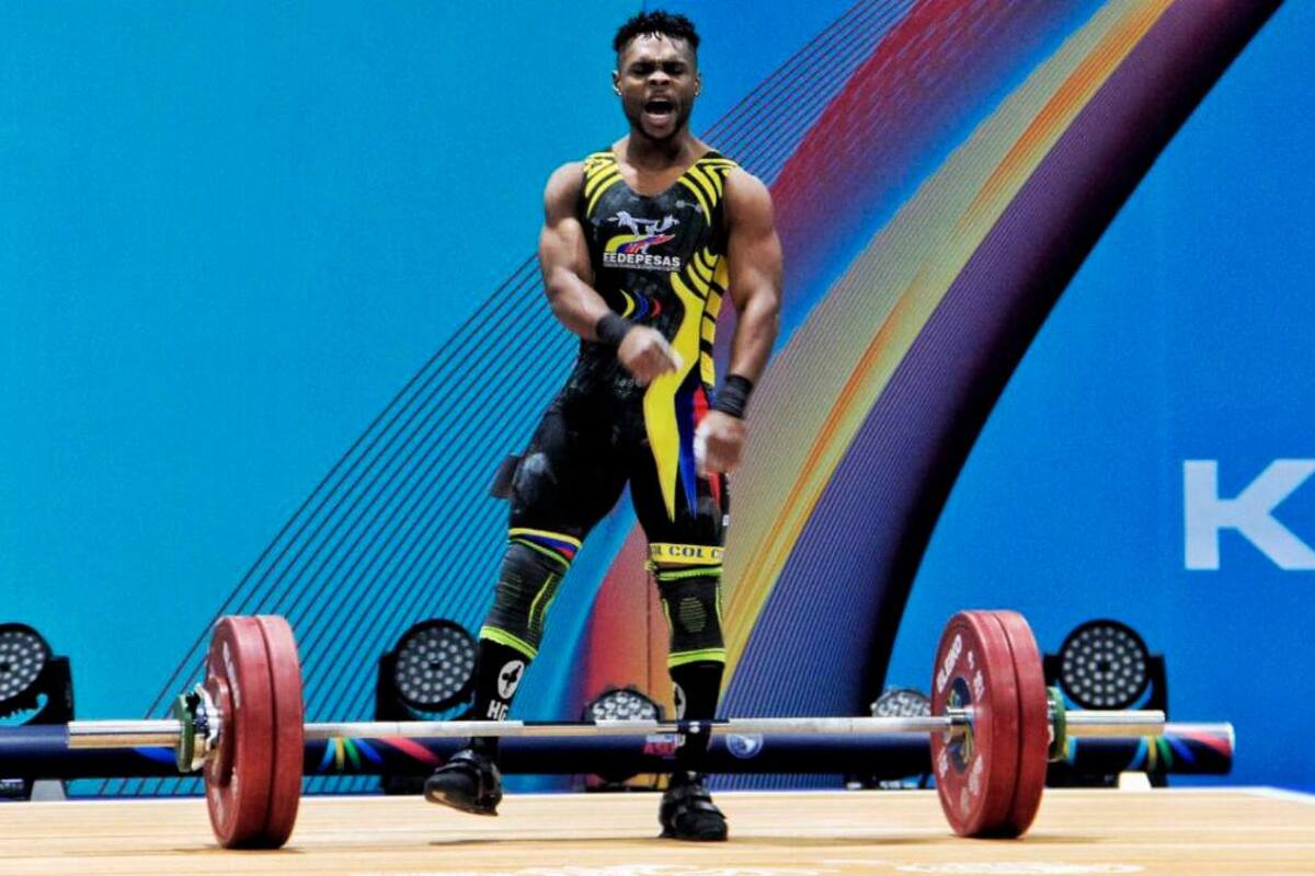 Otra medalla para Colombia en el mundial de levantamiento de pesas